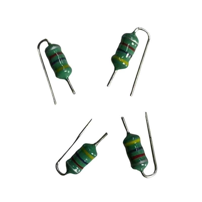 How can a color ring inductor vertical package achieve an efficient magnetic circuit design in a compact space, while balancing inductance stability and heat dissipation performance?